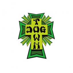 Dogtown Sticker Cross Logo 