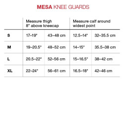 G-Form Mesa Knee Guard Black