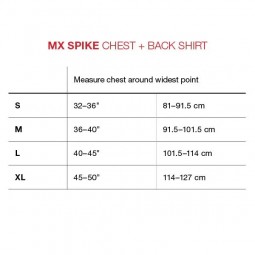 G-Form MX Spike Chest Back Shirt 