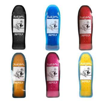 Suicidal Skates Pool Skater Reissue Skate 10.125" x 30.25" 