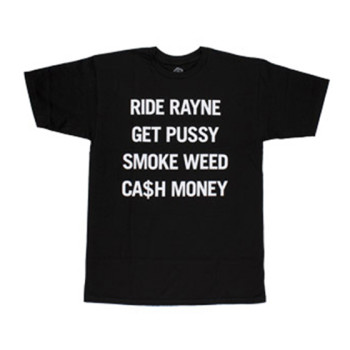 Rayne Camiseta Poser RPW$ Logo Black