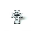 Dogtown Pin Enamel Vintage Cross 1.25"