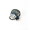 Suicidal Eat Shit Skull Enamel PIN